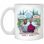 Personalized Memorial, White, 11 oz. White Mug