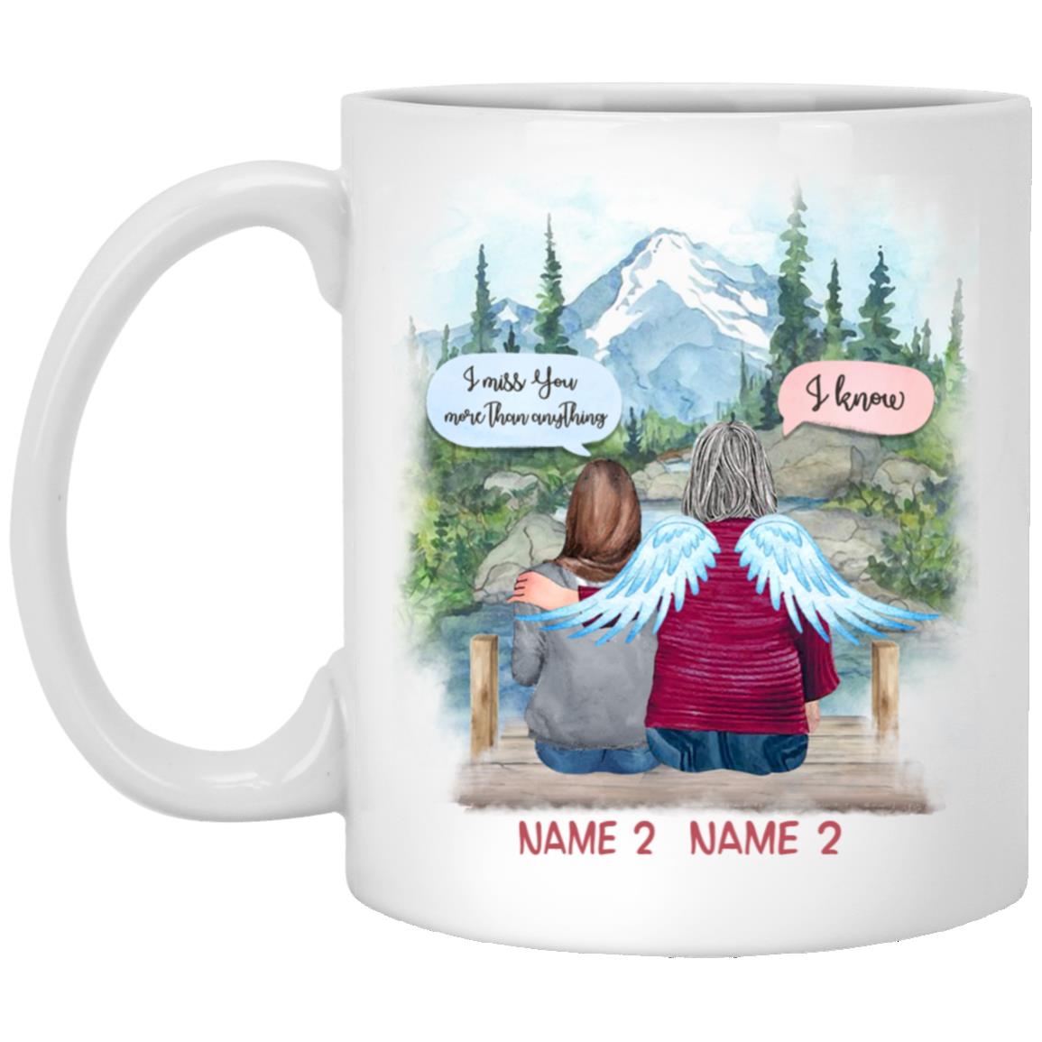 Personalized Memorial, White, 11 oz. White Mug