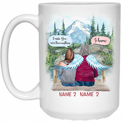 15 oz. White Mug