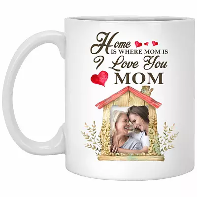 Personalized Photo, White, 11 oz. White Mug