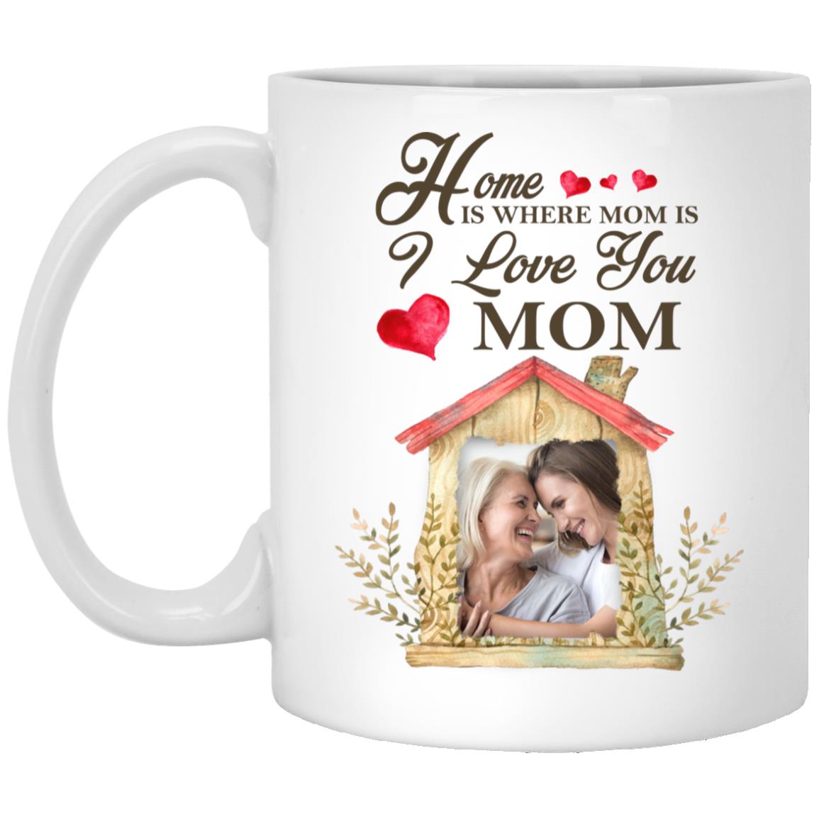 Personalized Photo, White, 11 oz. White Mug