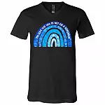 My Love for You Is Not on a Spectrum Autism Awareness Day T-Shirt - V-Neck Tee - Youth Tee, Black, V-Neck T-Shirt My Love for You Is Not on a Spectrum Autism Awareness Day T-Shirt - V-Neck Tee - Youth Tee, Black, V-Neck T-Shirt