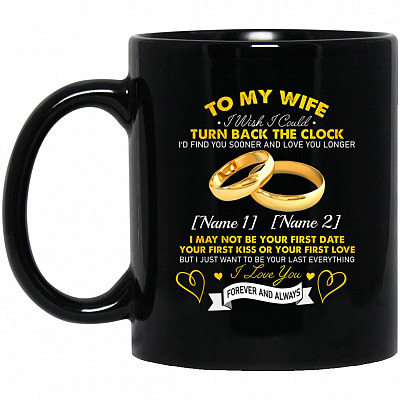 11 oz. Black Mug