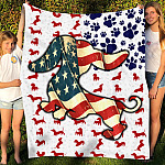 3KT. Dachshund America Flag Mix (2) Mockup