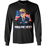 miss me hoodie, Black, Long Sleeve