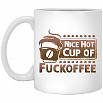 Coffee Mug, White, 11 oz. White Mug