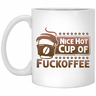 Coffee Mug, White, 11 oz. White Mug