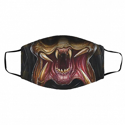 FMA Med/Lg Face Mask, White, Cloth Face Cover – Medium/Large