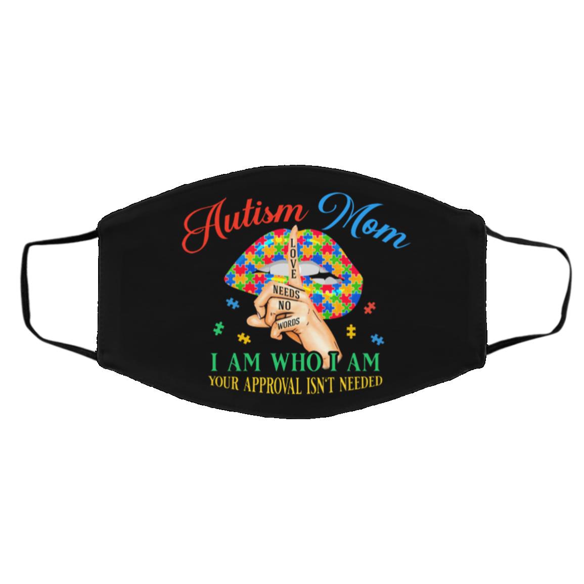 autism mask, Black, Cloth Face Cover – Medium/Large autism mask, Black, Cloth Face Cover – Medium/Large