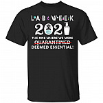 Lab Week 2021 The One Where We Were T-Shirt, Black, Unisex T-Shirt