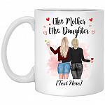 Personalized Like, White, 11 oz. White Mug