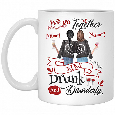 Personalized We, White, 11 oz. White Mug