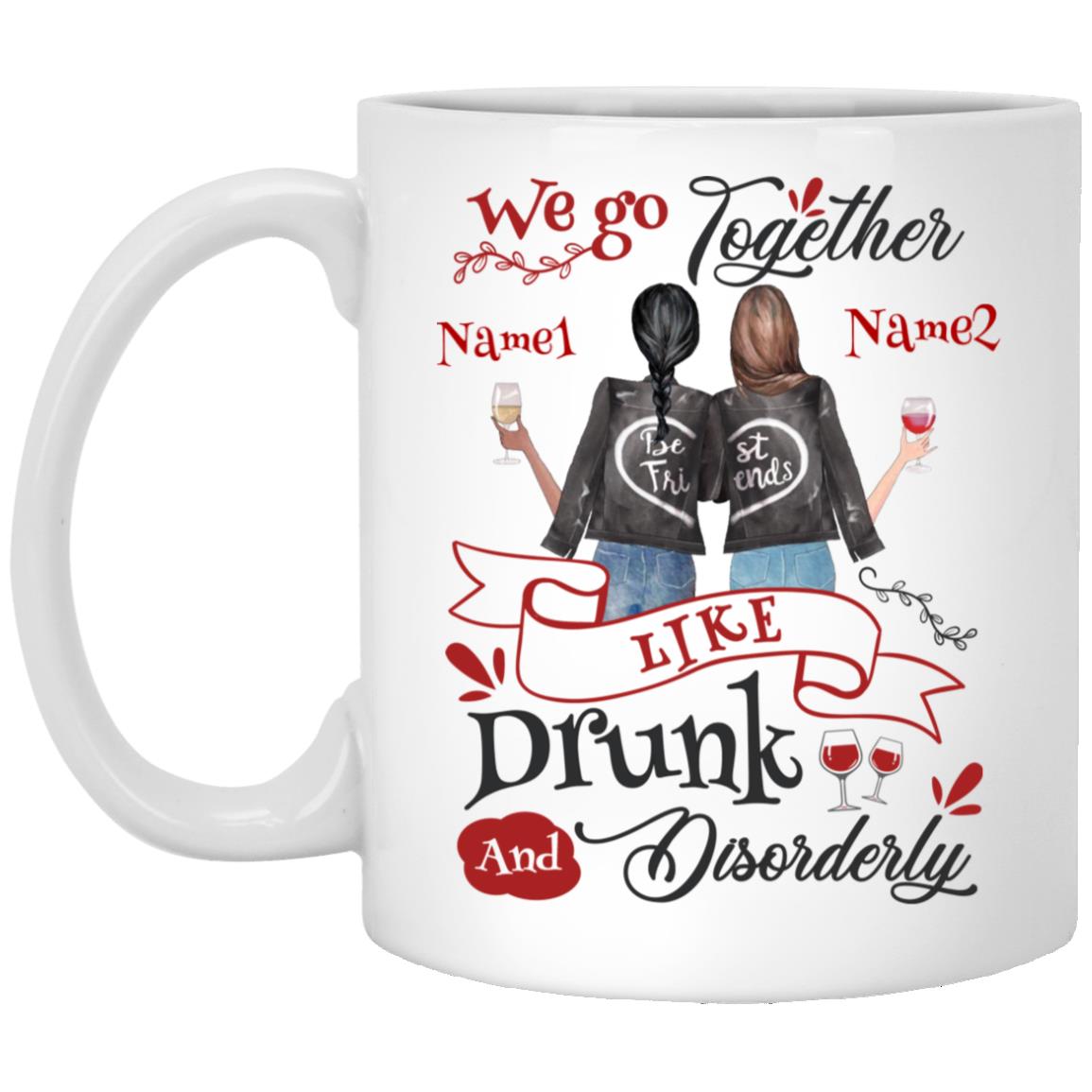 Personalized We, White, 11 oz. White Mug