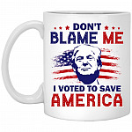 Dont mug, White, 11 oz. White Mug