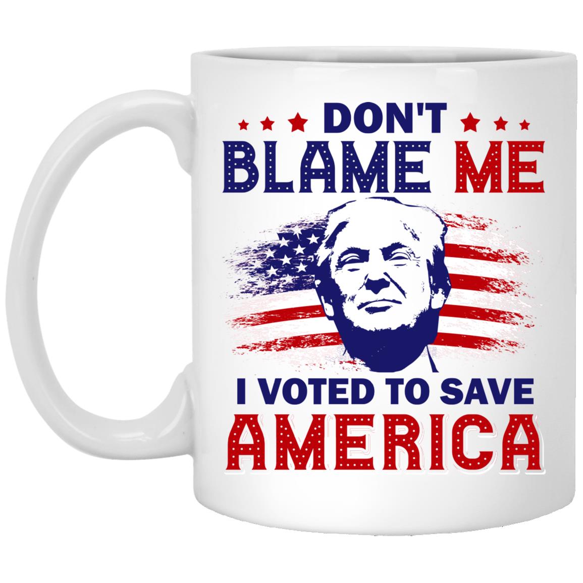 Dont mug, White, 11 oz. White Mug