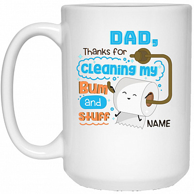 15 oz. White Mug