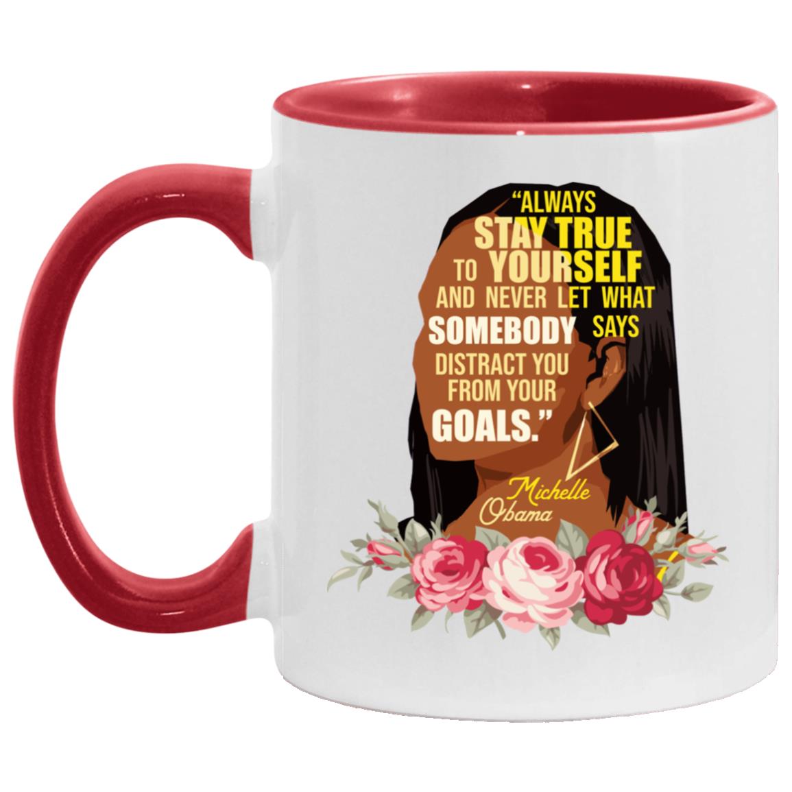 Michelle mug, White/Red, 11 oz. Accent Mug Michelle mug, White/Red, 11 oz. Accent Mug