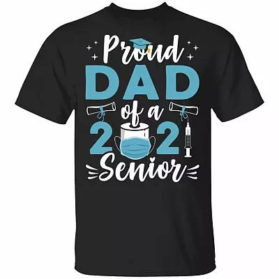 Proud Dad Of, Black, Unisex T-Shirt