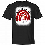 In April We Wear Red, Black, Unisex T-Shirt