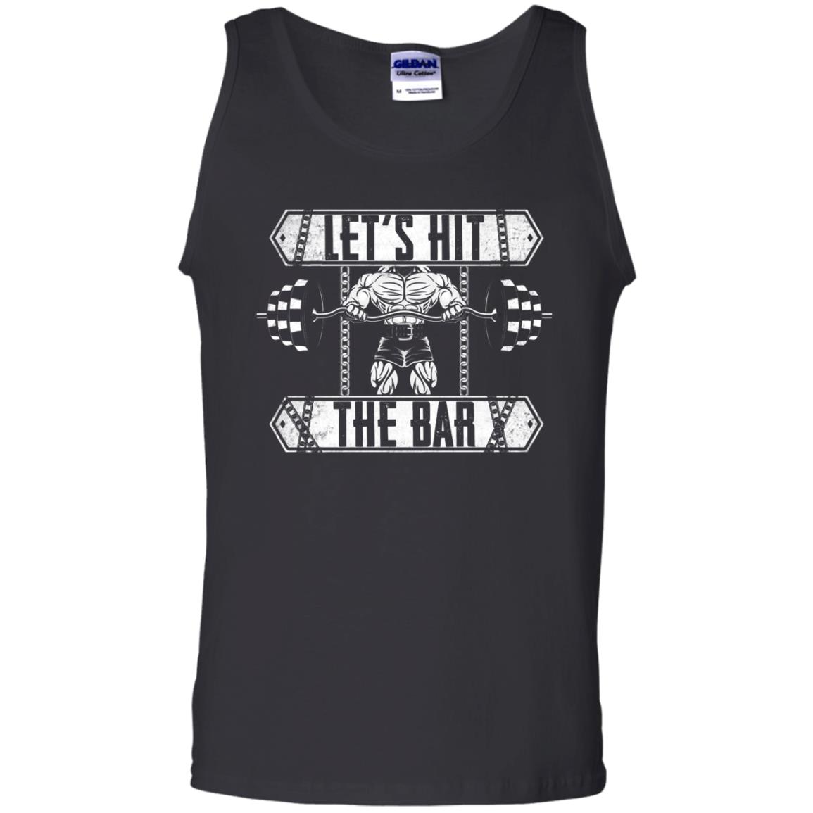 Bar Tank, Black, Unisex Tank Top
