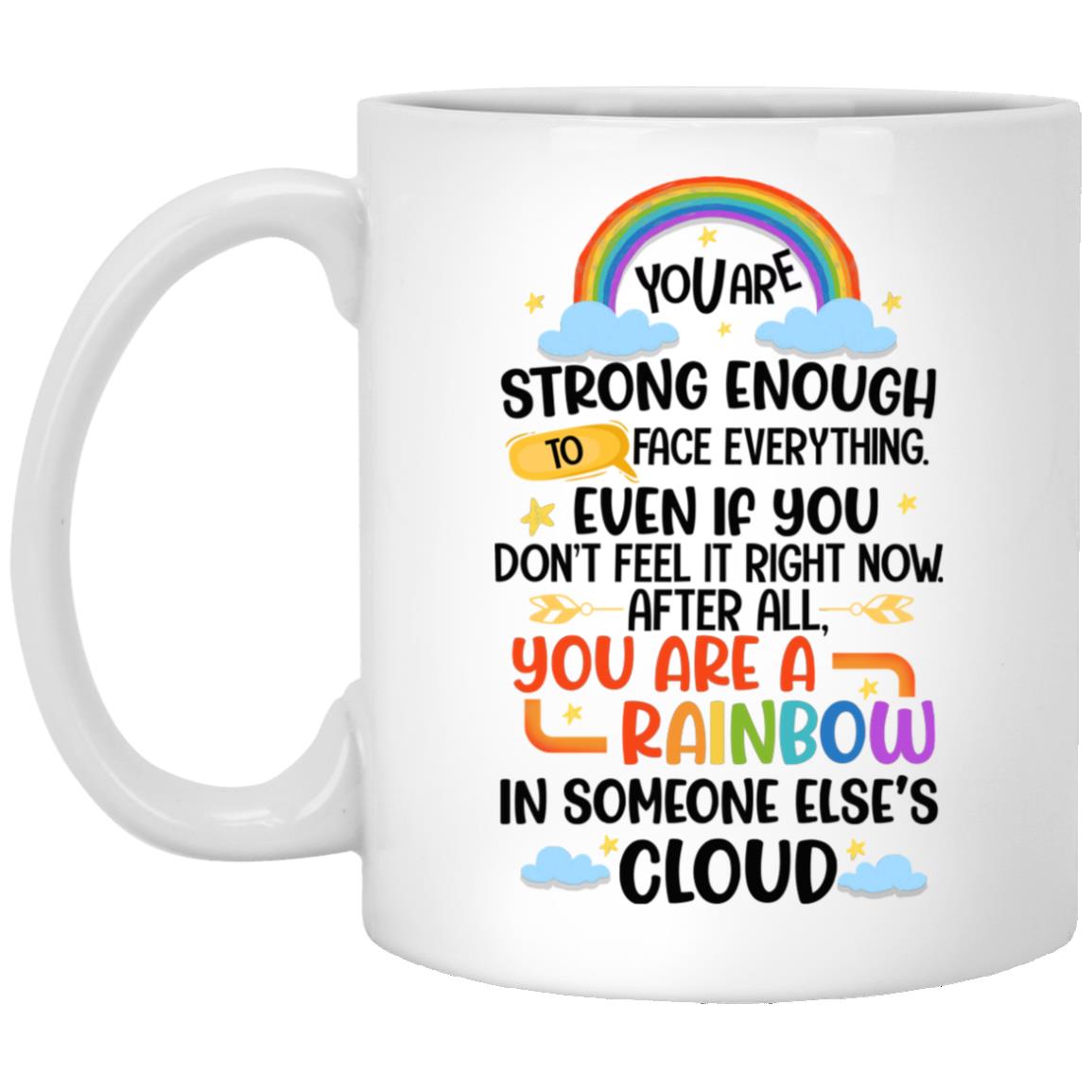 cloud mug, White, 11 oz. White Mug