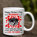 1VT. Happy Mother's Day Mommy Custom mug mockup3