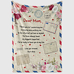 8VT. Dear Mom Thank You For Comforting blanket mockup2