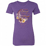 Grow Through t, Purple Rush, Premium Ladies T-Shirt