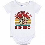 Leveling Up To, White, Baby Onesie - 12 Month