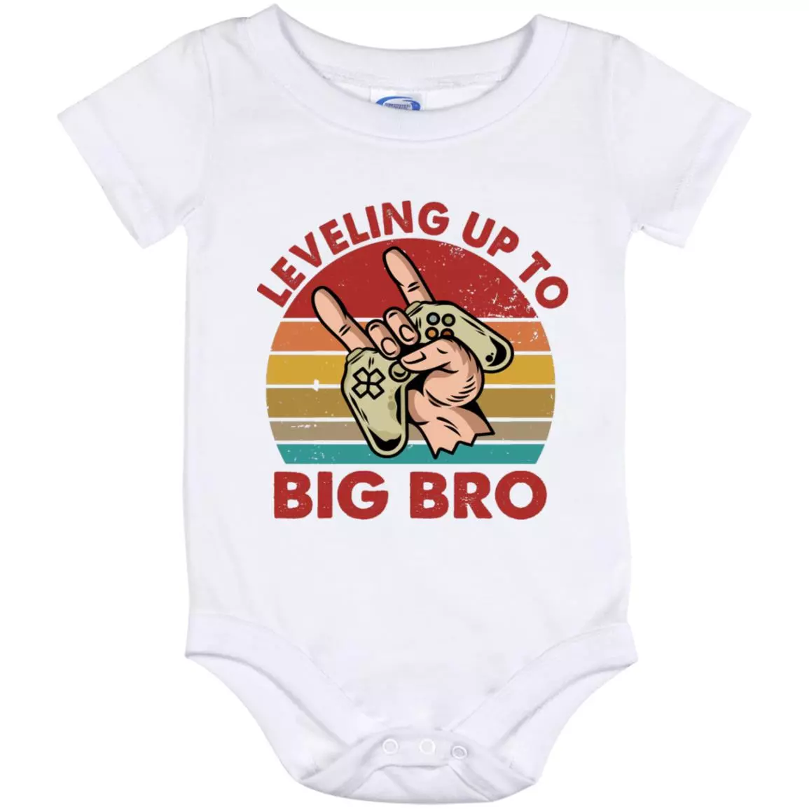 Leveling Up To, White, Baby Onesie - 12 Month