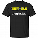 huncle, Black, Unisex T-Shirt