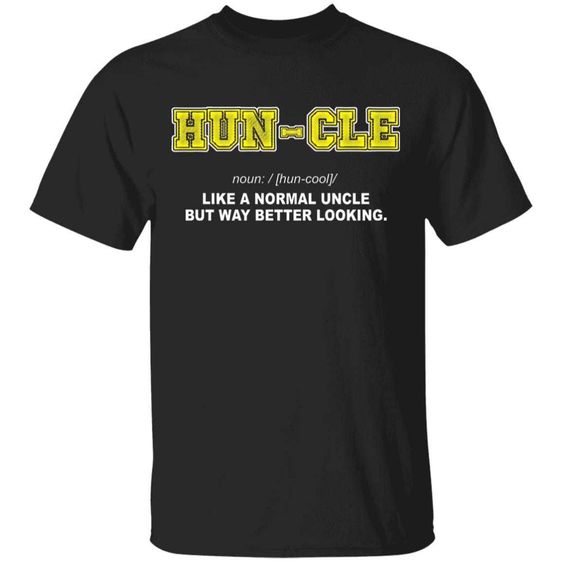 huncle, Black, Unisex T-Shirt