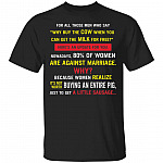 for All Those MenMen Who T-Shirt, Black, Unisex T-Shirt