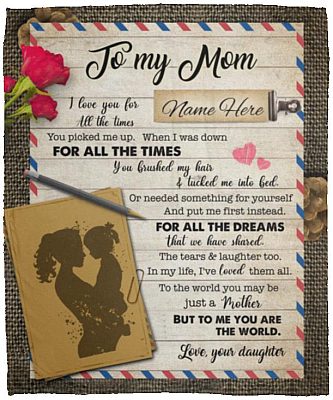 Personalized Airmail, White, Cozy Plush Fleece Blanket - 50x60