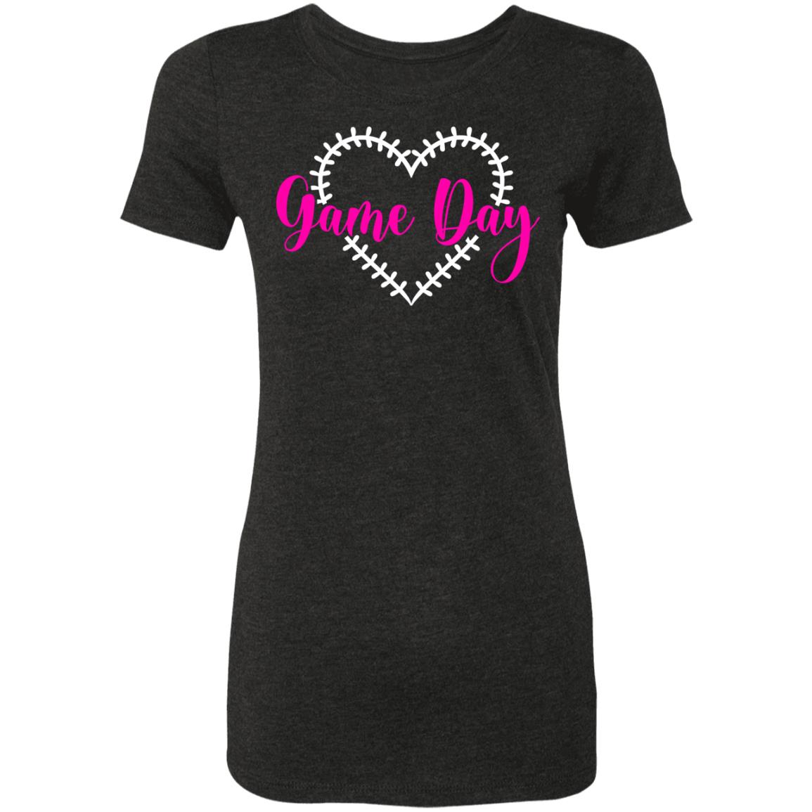 Game Day Ladies, Vintage Black, Premium Ladies T-Shirt