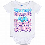 easter baby, White, Baby Onesie - 12 Month