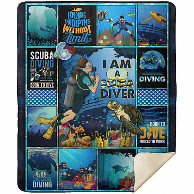 Premium Mink Sherpa Blanket - 50x60