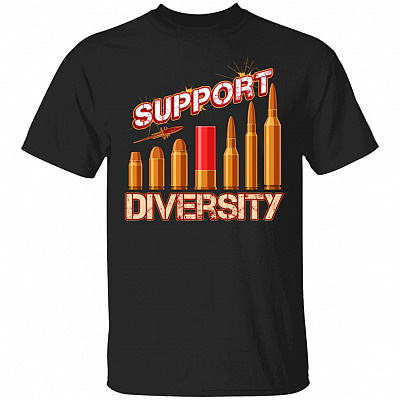 Support Tshirt, Black, Unisex T-Shirt