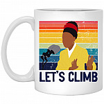 Amanda Gorman Poet Let's Climb, White, 11 oz. White Mug