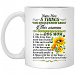 Personalized Dog, White, 11 oz. White Mug