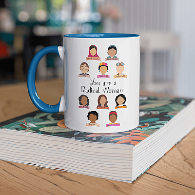 Alternative view of Kamala Amanda Michelle Ruth Rosa - Influential Women History Month Accent Mug