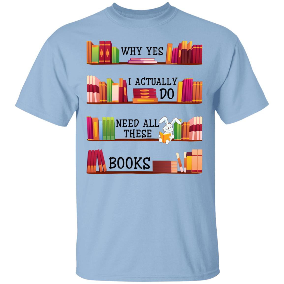 G500 5.3 oz. T-Shirt, Light Blue, Unisex T-Shirt