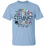 steminist tee, Light Blue, Unisex T-Shirt