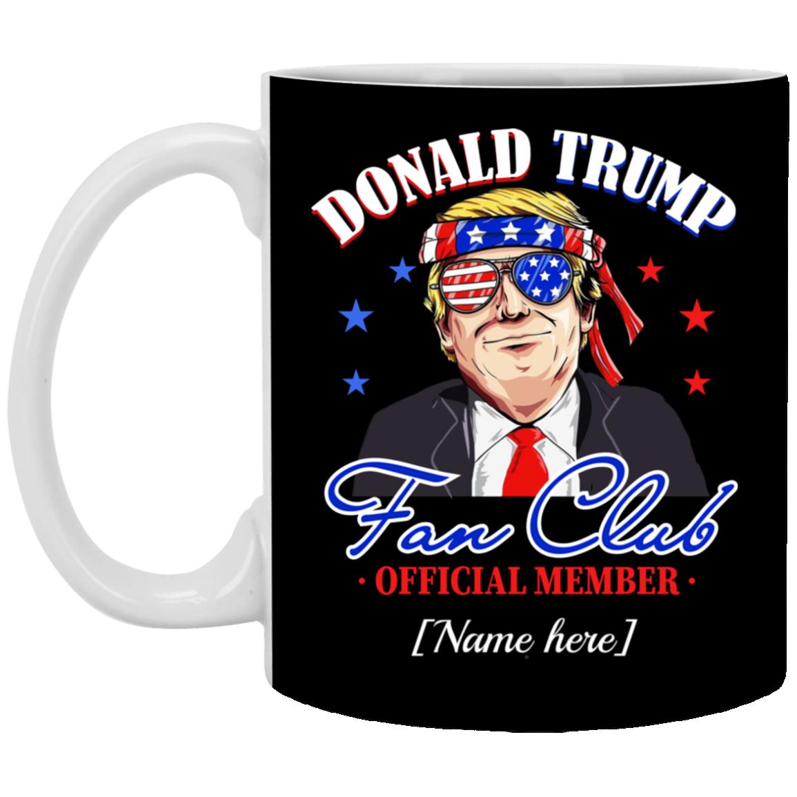 trump mug, Black, 11 oz. White Mug trump mug, Black, 11 oz. White Mug