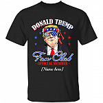 trump tee, Black, Unisex T-Shirt