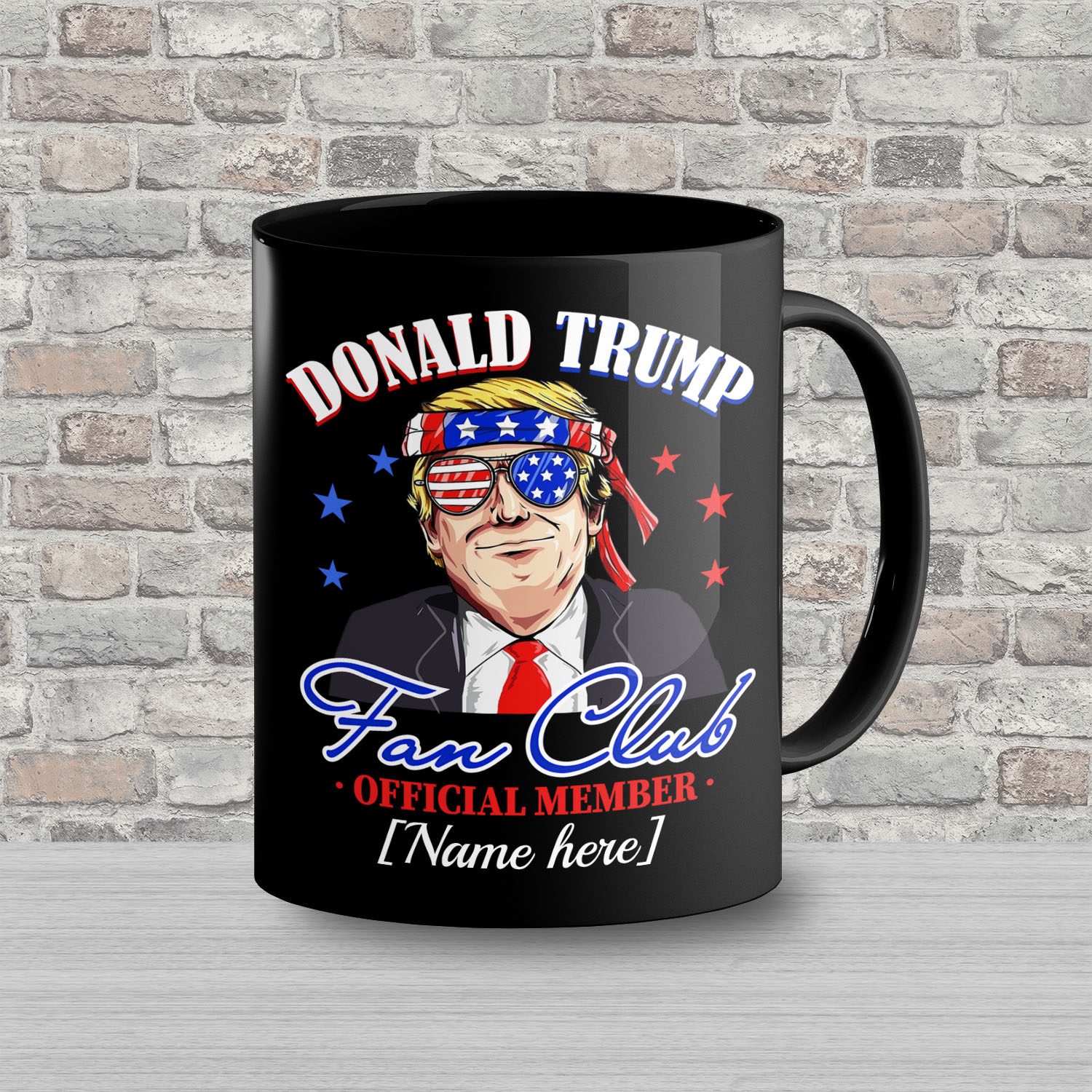 6KNG. Trump club mug mk1