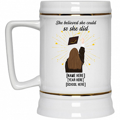 22 oz. Beer Stein