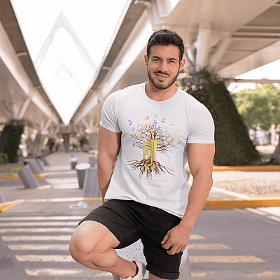 Alternative view of Tuba Tree T-Shirt