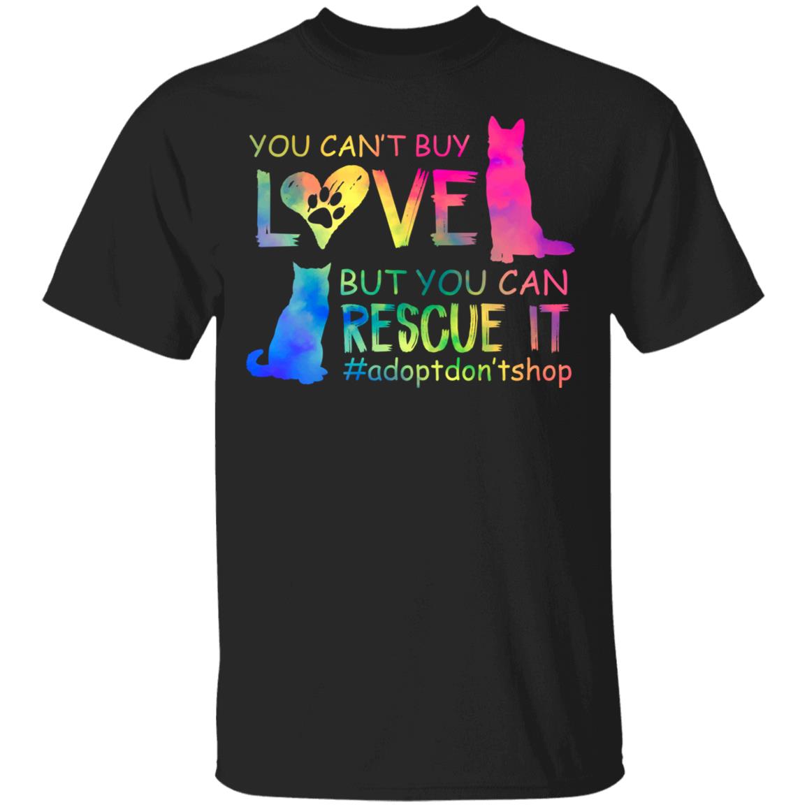 You Can't Buy Love But r Shirt, Black, Unisex T-Shirt