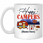 Personalized Happy mug, White, 11 oz. White Mug